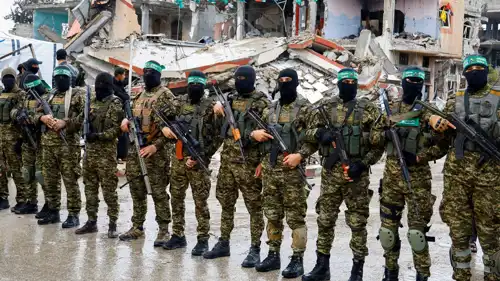 عناصر من حماس في قطاع غزة