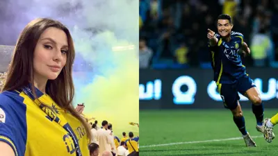 كريستيانو رونالدو والمؤثرة الروسية سفيتلانا أليكسيفا