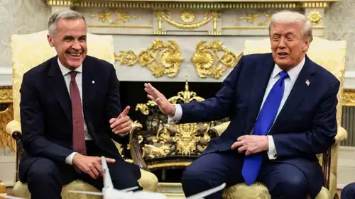 ترامب وكارني في البيت الأبيض