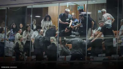 اشتباكات داخل الكنيست الإسرائيلي