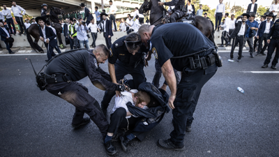 تظاهرة سابقة لشبان "الحريديم" في إسرائيل