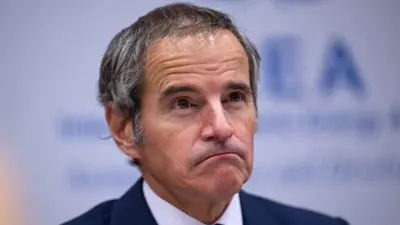 المدير العام للوكالة الدولية للطاقة الذرية رافائيل غروسي 