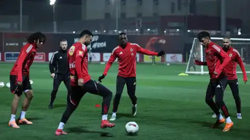 تدريبات الأهلي المصري