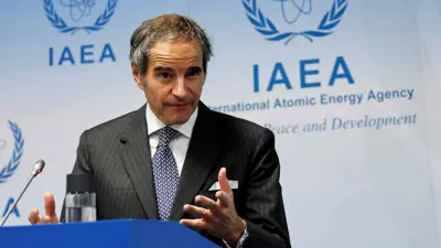 المدير العام للوكالة الدولية للطاقة الذرية رافاييل غروسي