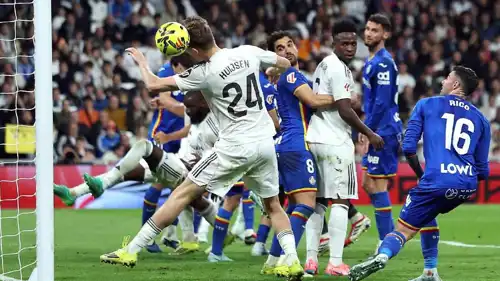 مباراة ريال مدريد وخيتافي في الدوري الإسباني