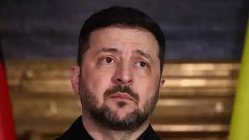 الرئيس الأوكراني فولوديمير زيلينسكي