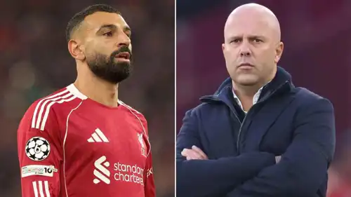 محمد صلاح وآرني سلوت