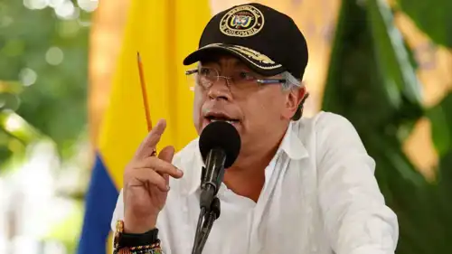 الرئيس الكولومبي غوستافو بيترو 