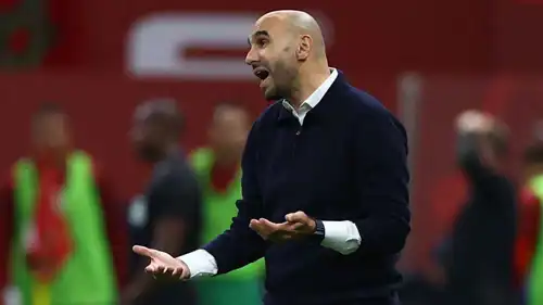 وليد الركراكي مدرب منتخب المغرب