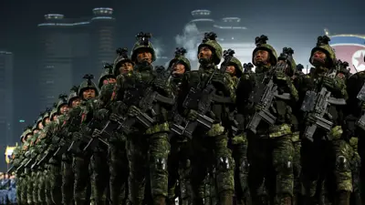 قوات من جيش كوريا الشمالية