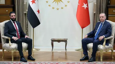 أردوغان والشرع في أنقرة