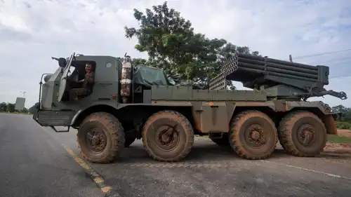 قوات كمبودية على حدود تايلند