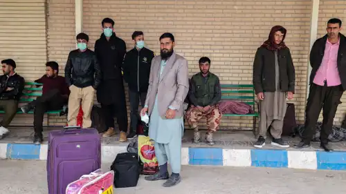 لاجئون أفغان 