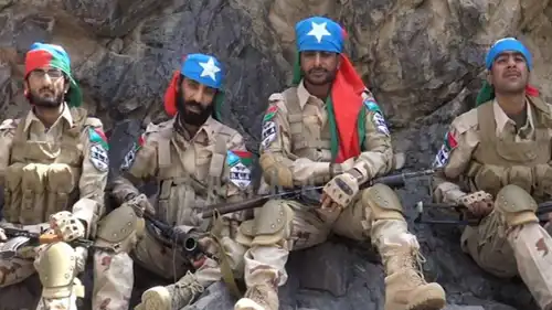 مقاتلون من جيش تحرير بلوشستان