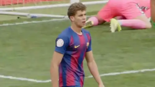 حمزة عبدالكريم يخسر أول أهدافه مع برشلونة