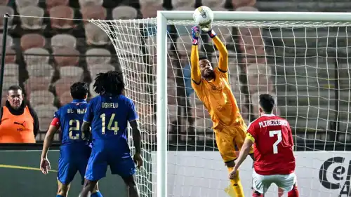من مباراة الأهلي والترجي في دوري أبطال أفريقيا