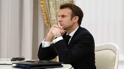 الرئيس الفرنسي إيمانويل ماكرون