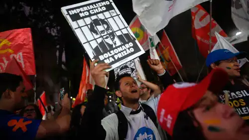 جانب من الاحتجاجات