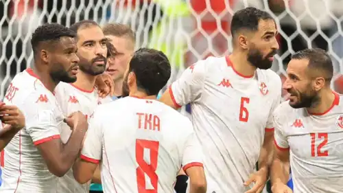 لاعبو منتخب تونس