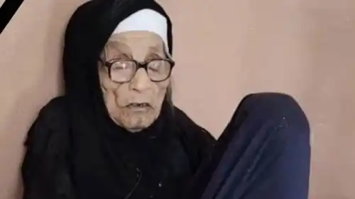 المعمرة العراقية نايلة السوادي