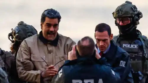 مادورو بعد اعتقاله من الولايات المتحدة