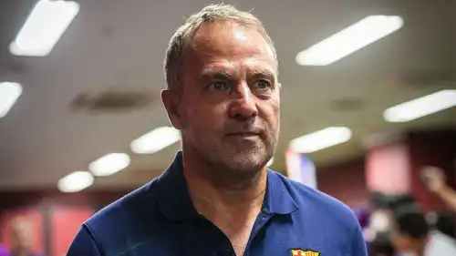 هانزي فليك مدرب برشلونة