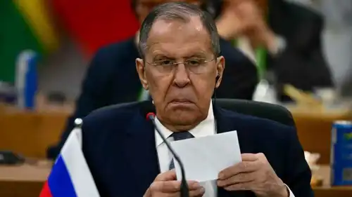 وزير الخارجية الروسي سيرغي لافروف