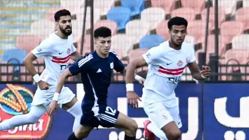 مباراة الزمالك ضد إنبي بالدوري المصري