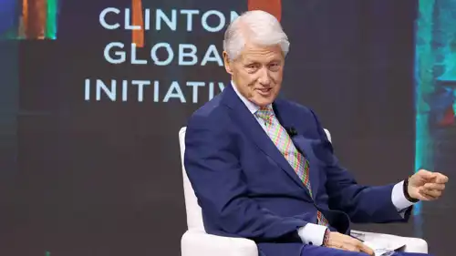 الرئيس الأمريكي الأسبق بيل كلينتون