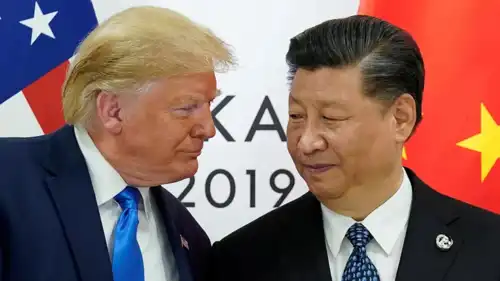 دونالد ترامب وشي جين بينغ