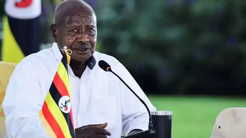 الرئيس الأوغندي يويري موسيفيني. 