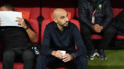 وليد الركراكي مدرب منتخب المغرب