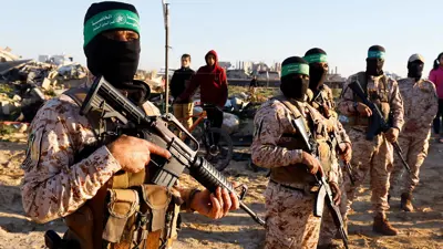 عناصر من حركة حماس 