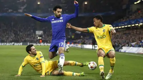 محمد صلاح في مباراة سابقة مع تشيلسي