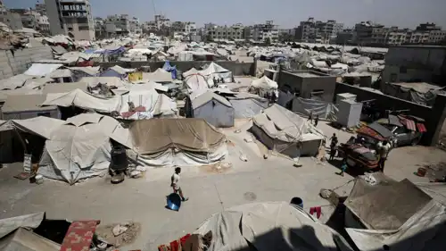 خيام نازحين في غزة