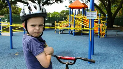 طفل متذمر (تعبيرية)