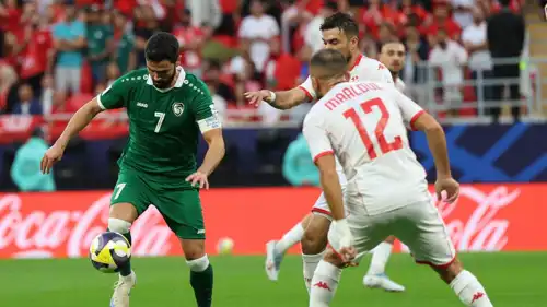 مباراة تونس وسوريا