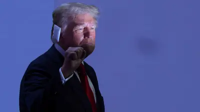 الرئيس الأمريكي السابق دونالد ترامب