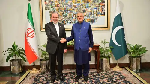 لقاء سابق بين عراقجي ومحمد إسحاق