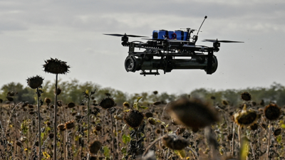 طائرة مسيرة أطلقت من أوكرانيا