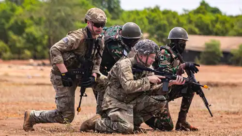 مناورة عسكرية أمريكية مشتركة في أفريقيا