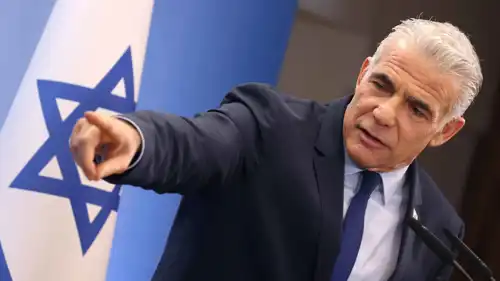 زعيم المعارضة يائير لابيد 