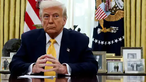 الرئيس الأمريكي دونالد ترامب