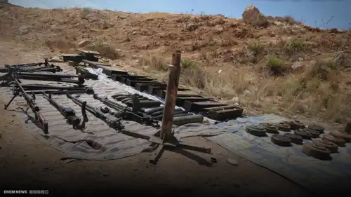 سلاح مصادر من المخيمات الفلسطينية