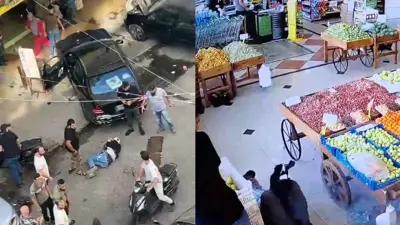 عناصر من حزب الله لحظة تفجير أجهزتهم