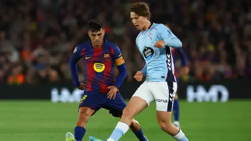 مباراة برشلونة ضد سيلتا فيغو بالدوري الإسباني