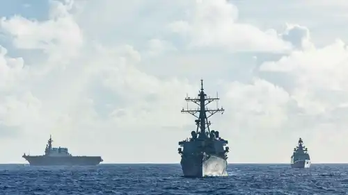 مناورات بحرية بين الهند وأستراليا