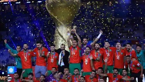 منتخب المغرب بطل كأس العرب