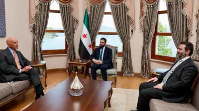 لقاء المبعوث الأمريكي بالرئيس السوري في إسطنبول