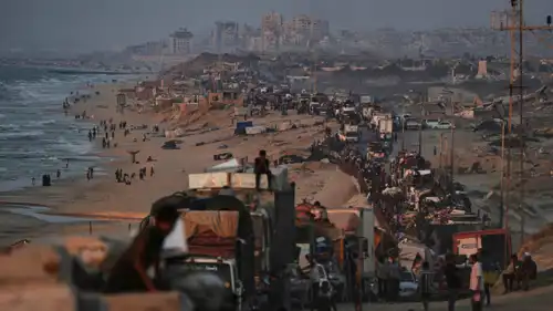 نازحو من سكان قطاع غزة